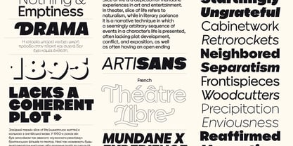 Indecisive Sans Variable Font Poster 4