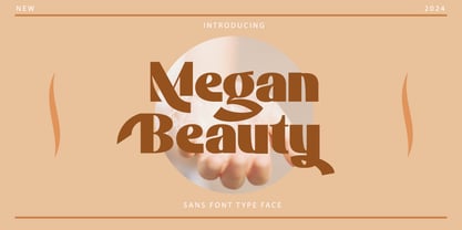 Megan Beauty Font Poster 1