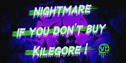 Kilegore Font Poster 8