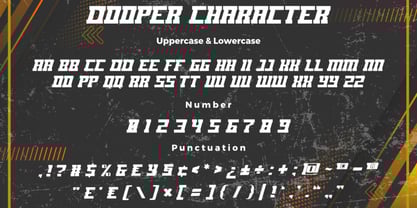 Dooper Sport Font Poster 10