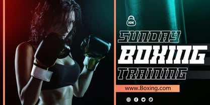 Dooper Sport Font Poster 6