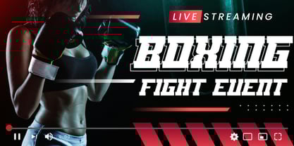 Dooper Sport Font Poster 2