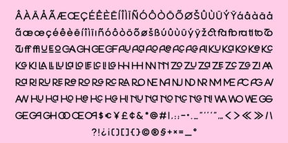 CCS Glyke Font Poster 3