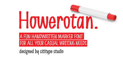 Howerotan Font Poster 1