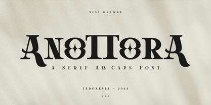 Anottora Font Poster 1