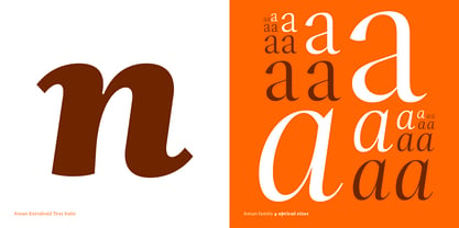 Aman Font Poster 3