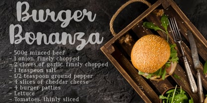 Argilia Font Poster 4