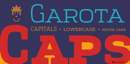 Garota Serif Font Poster 7