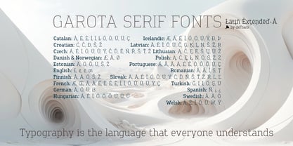 Garota Serif Font Poster 10