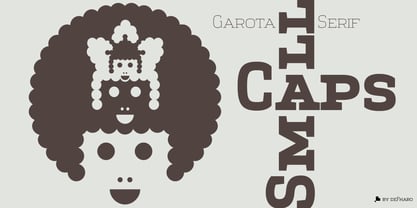 Garota Serif Font Poster 3