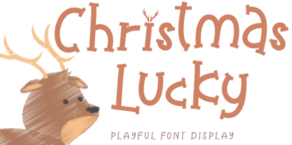 Christmas Lucky Font Poster 1