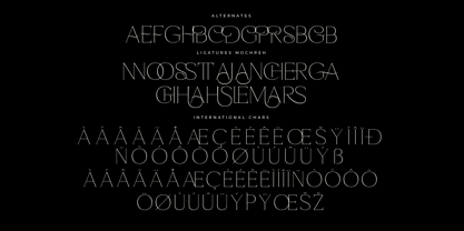 Mochreh Font Poster 8