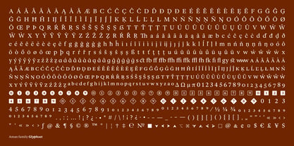 Aman Variable Font Poster 6