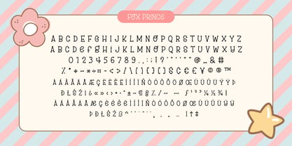 Fox Prince Inline Font Poster 8