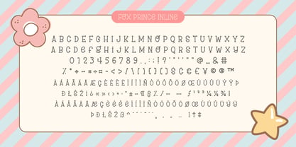 Fox Prince Inline Font Poster 9