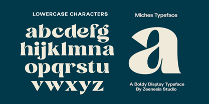 Miches Font Poster 14