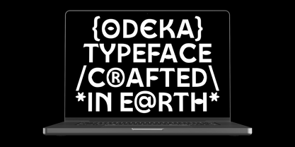 403 Odeka Font Poster 8