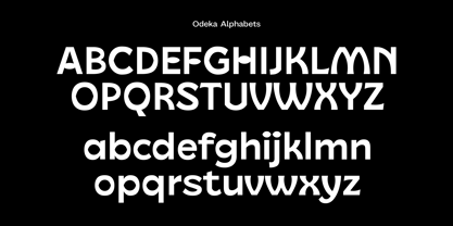 403 Odeka Font Poster 4