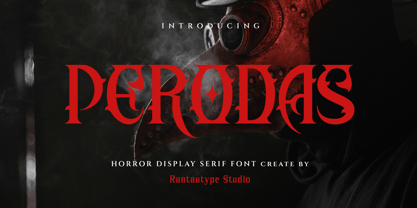 Perodas Font Poster 1