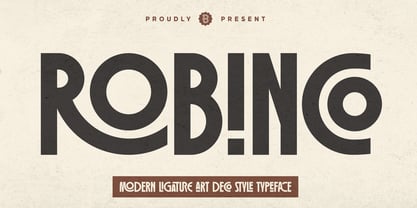 Robinco Font Poster 1