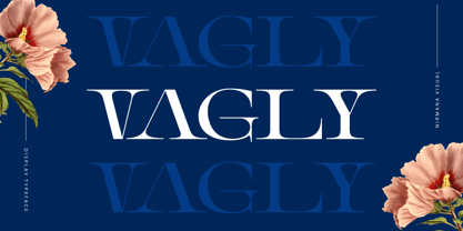 Vagly Font Poster 1