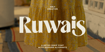 Ruwais Font Poster 1