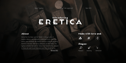 Eretica Font Poster 1