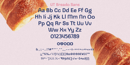 UT Breado Font Poster 9