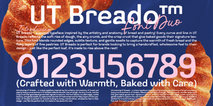 UT Breado Font Poster 5