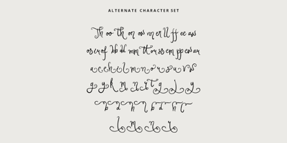 Authentic Whimsical Font Poster 12