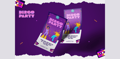 Disco Dream Font Poster 6