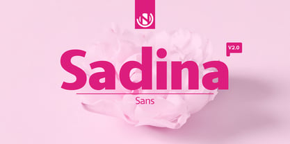 Sadina Sans Font Poster 1