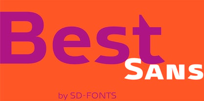 BestSans Font Poster 2