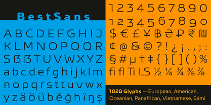 BestSans Font Poster 3