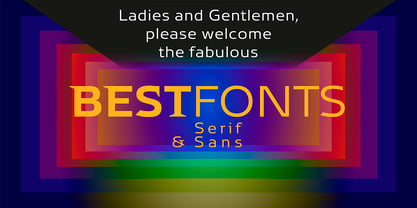 BestSans Font Poster 5