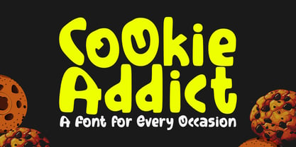 Cookie Addict Font Poster 1