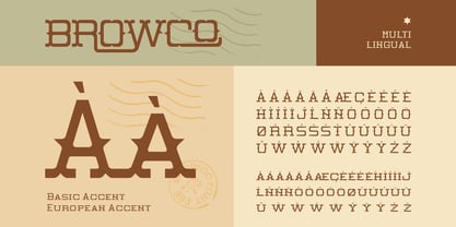 Browco Font Poster 10