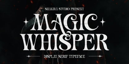 Magic Whisper Font Poster 1