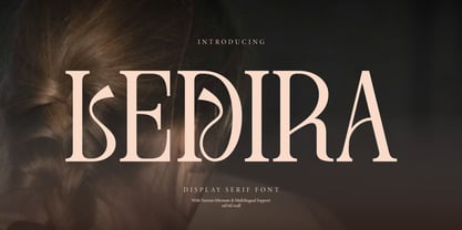 Ledira Font Poster 1