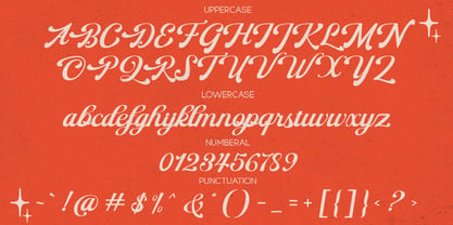 The Grandia Font Poster 7