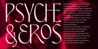 Psycheros Font Poster 2