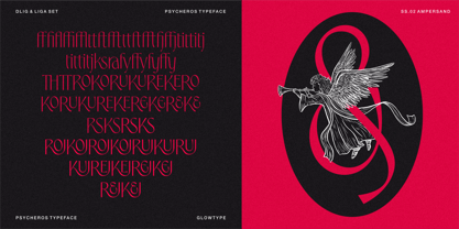 Psycheros Font Poster 15