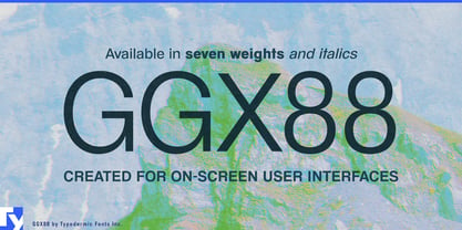 Ggx88 Font Poster 1