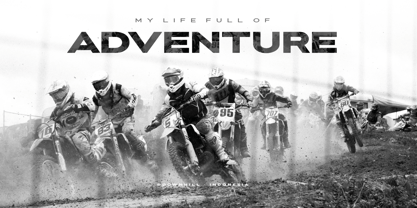 Stunout Font Poster 6