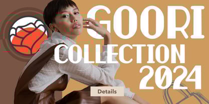 Hologen Logotype Font Poster 3