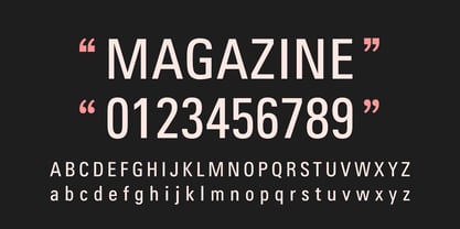 Yoon Magazine 700 Font Poster 2