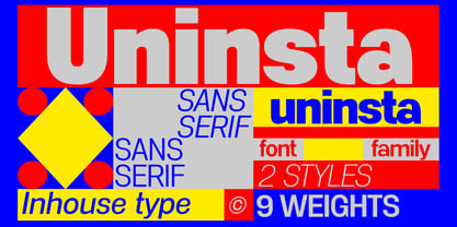 Uninsta Font Poster 1