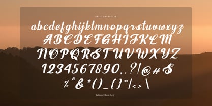 Lelliany Font Poster 13