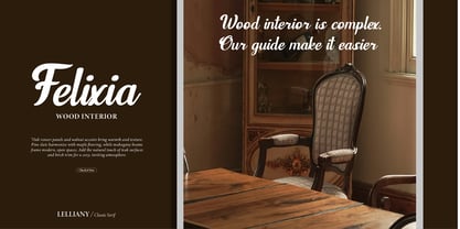 Lelliany Font Poster 6