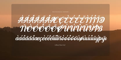 Lelliany Font Poster 14